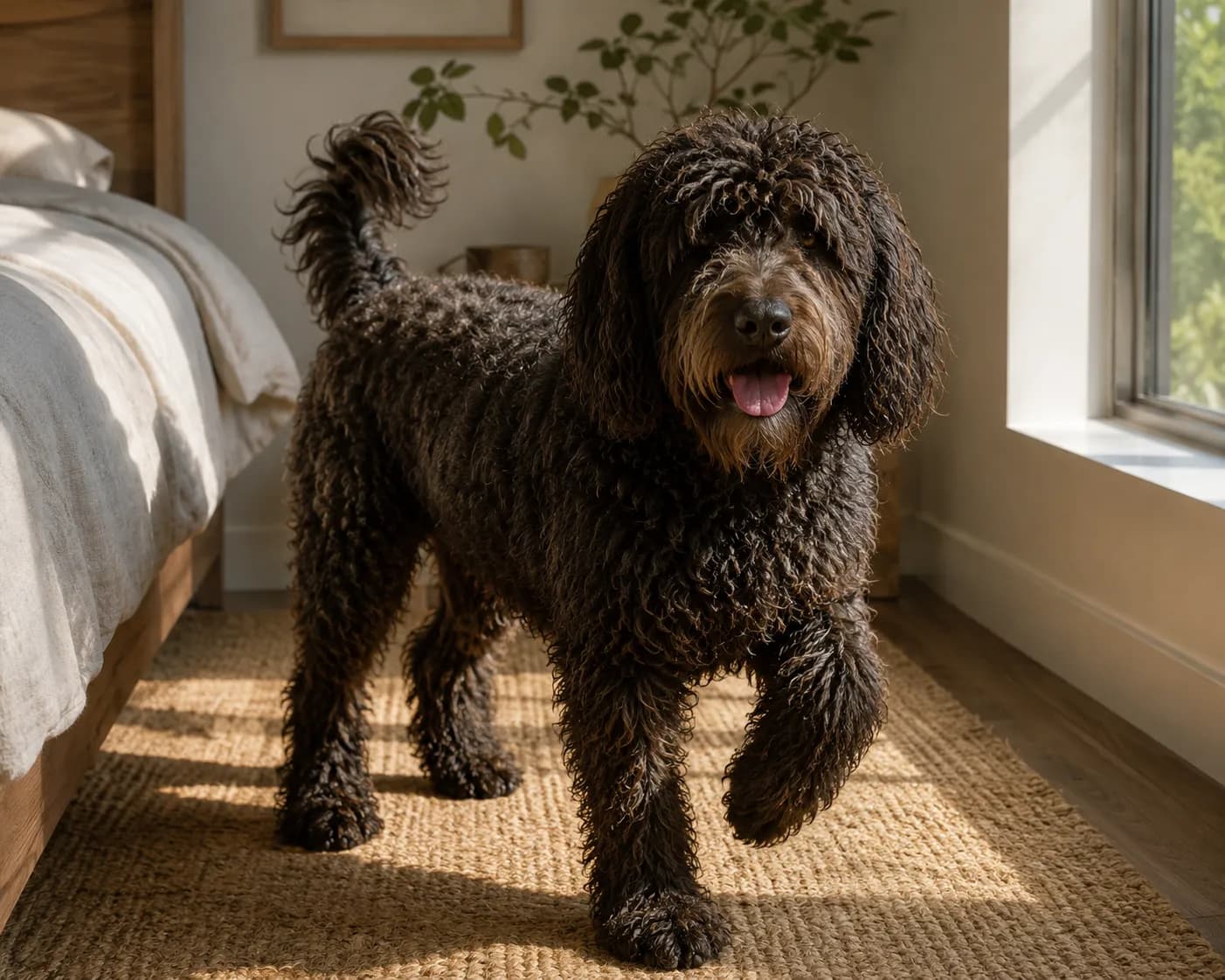 Barbet dog