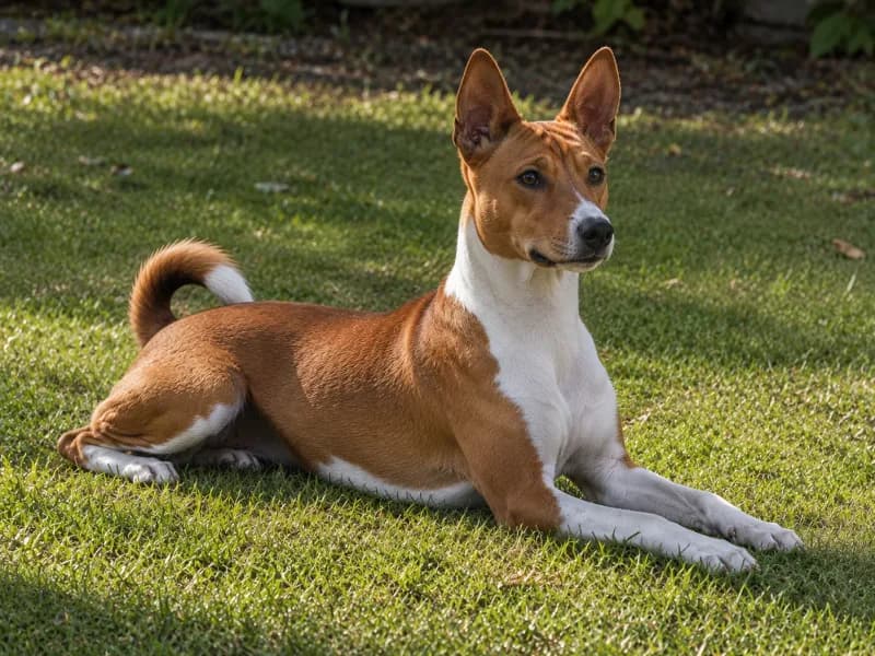 Basenji dog