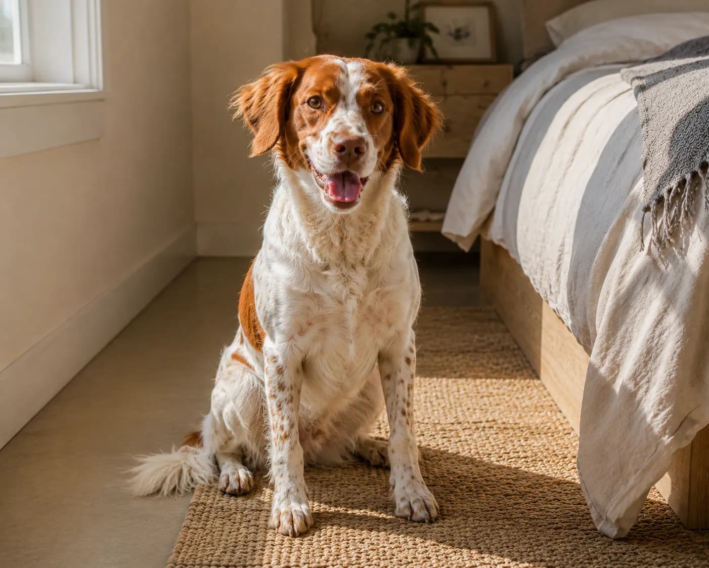 Brittany dog