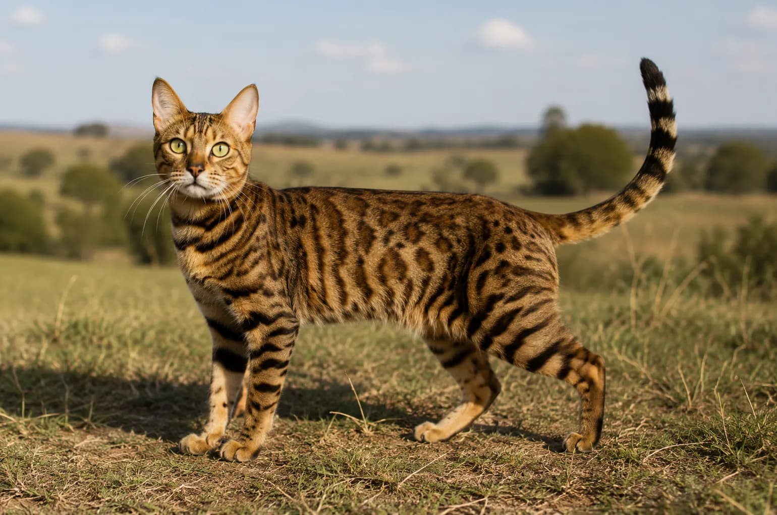 Serengeti cat