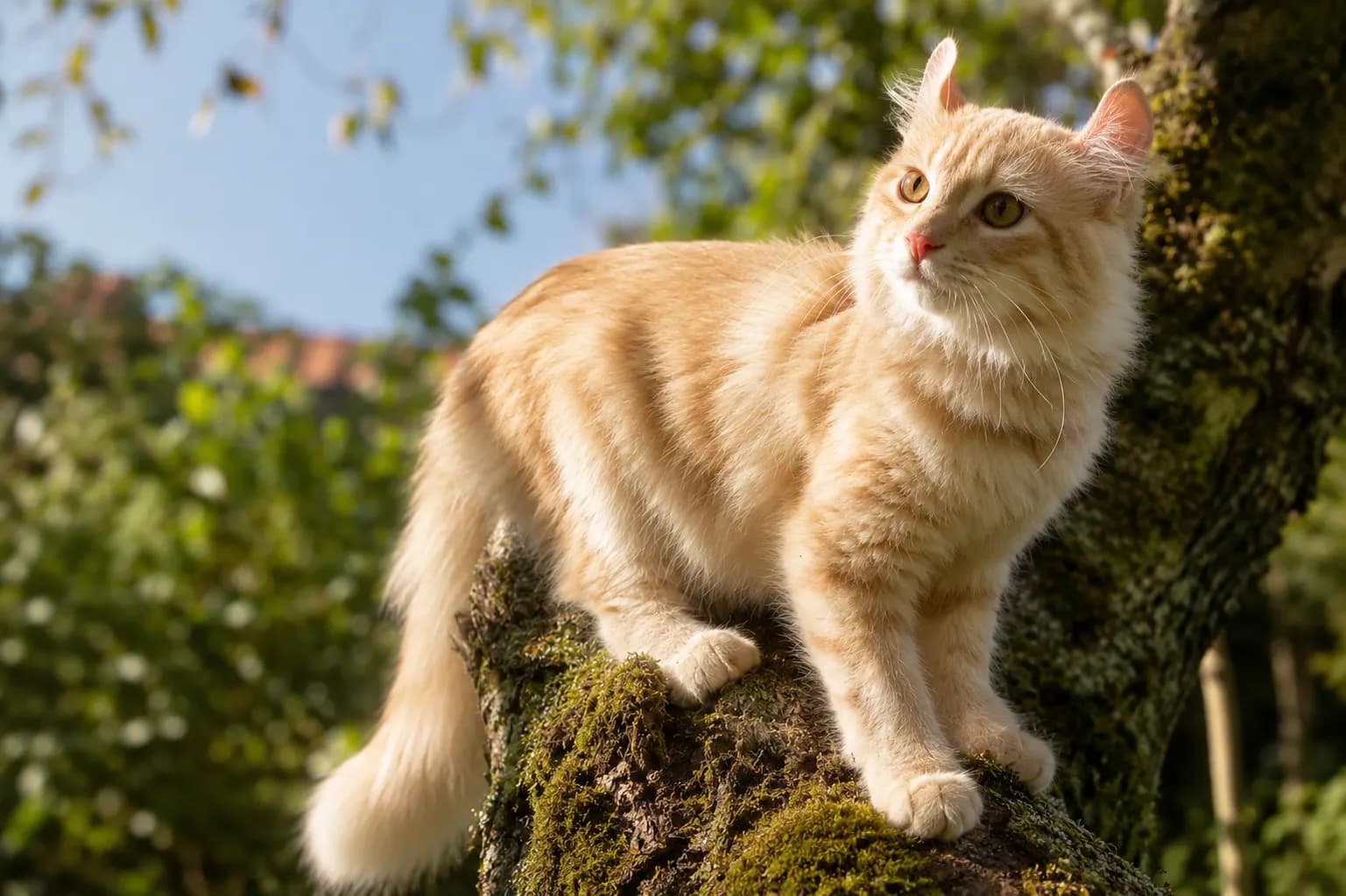 American Curl cat