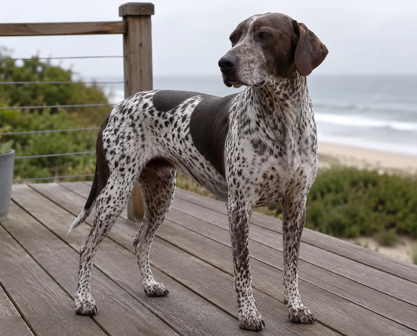 American Leopard Hound dog