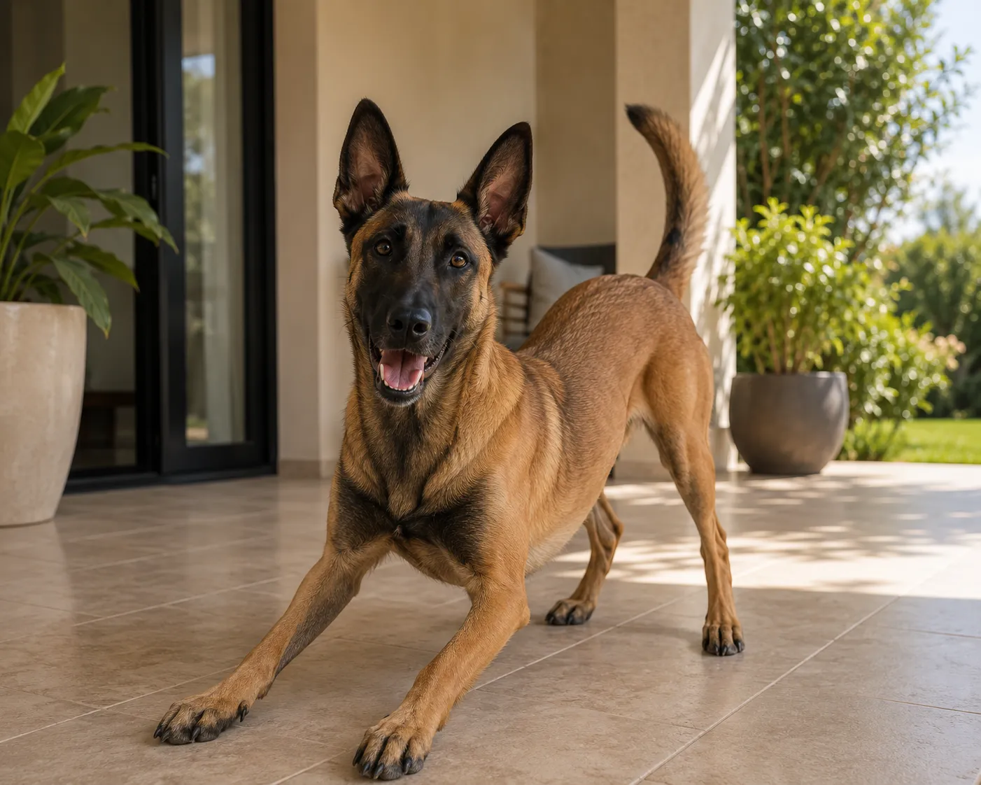 Belgian Malinois dog