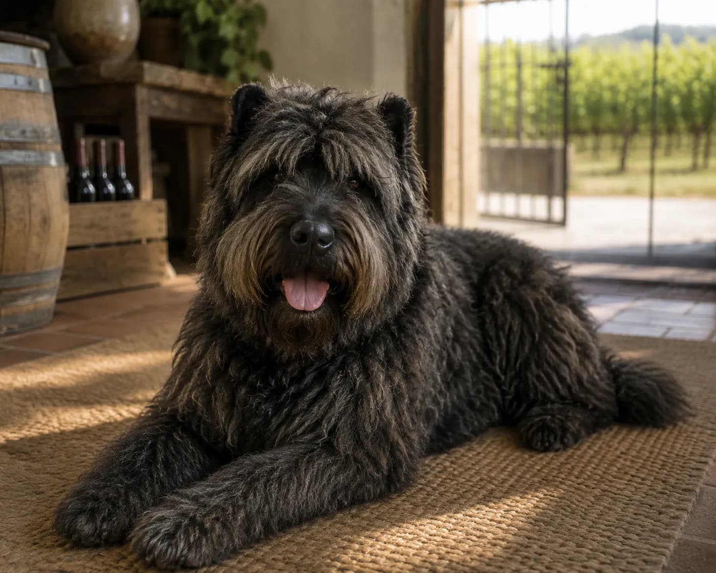 Bouvier des Flandres dog