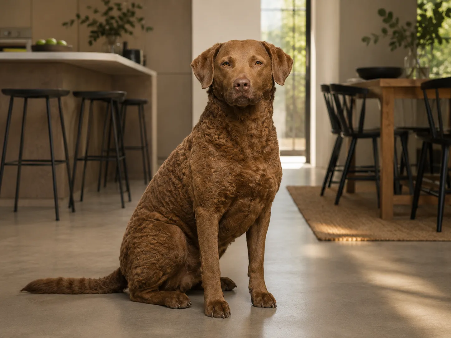 Chesapeake Bay Retriever dog