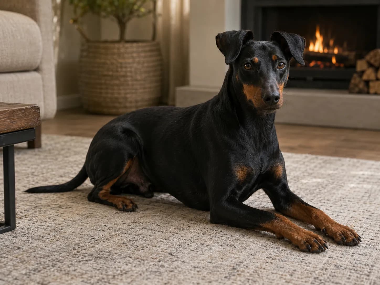 Manchester Terrier (Standard) dog