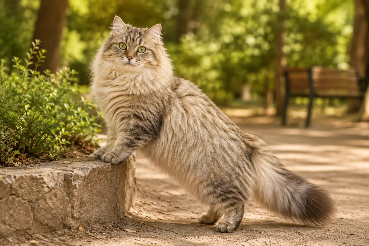 Minuet Longhair cat