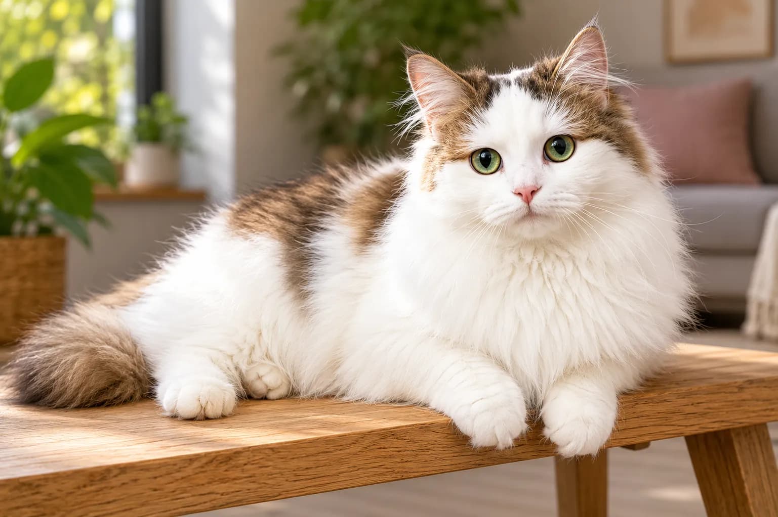 Munchkin Longhair cat