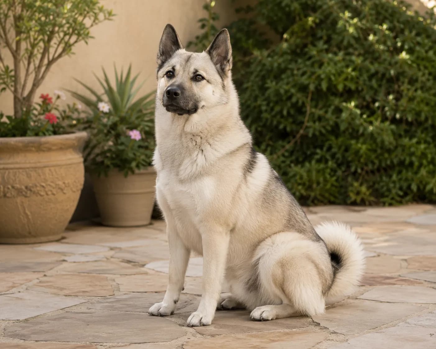 Norwegian Buhund dog