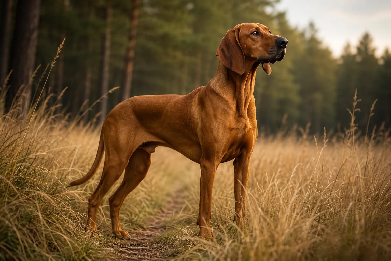 Redbone Coonhound dog