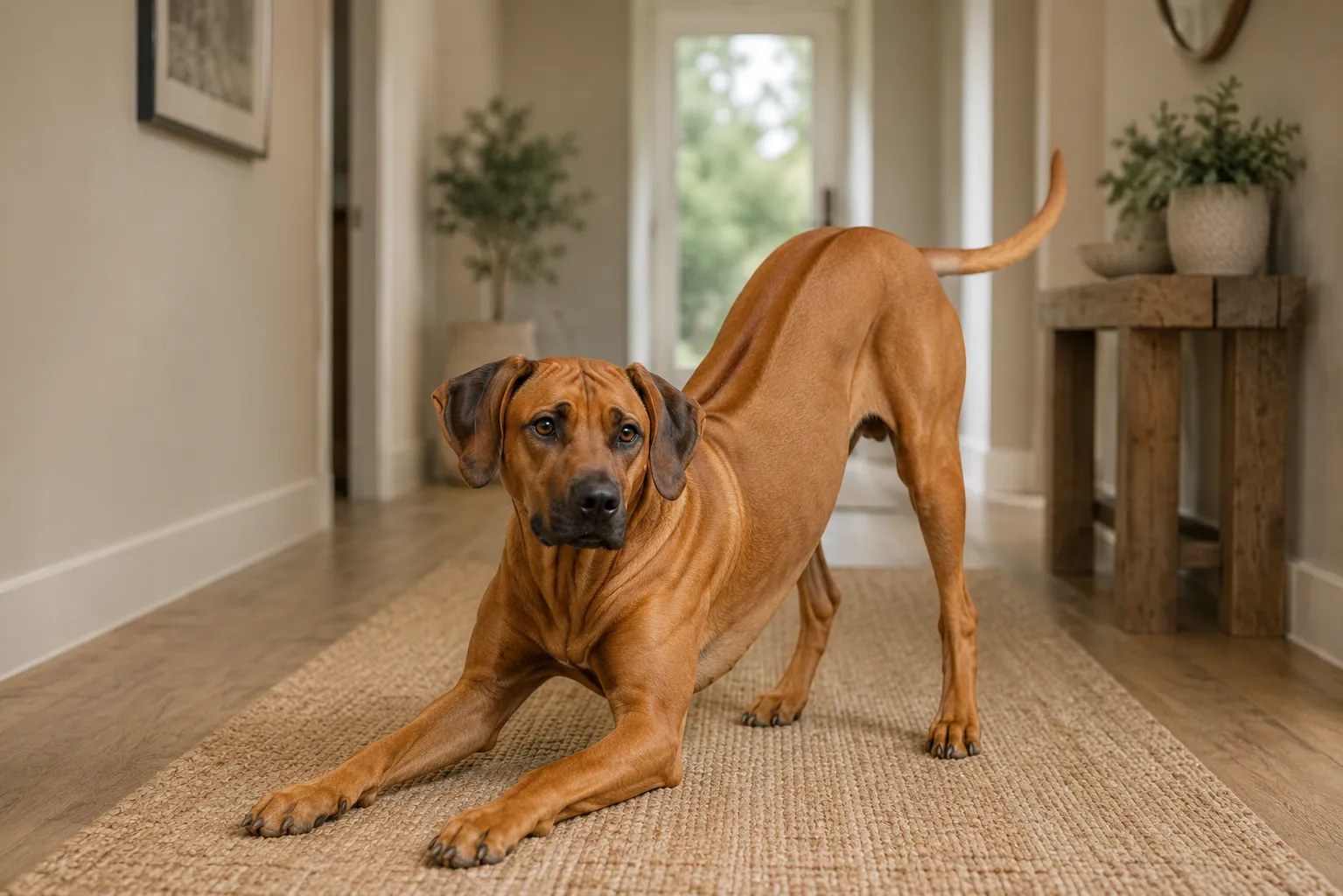 Rhodesian Ridgeback dog