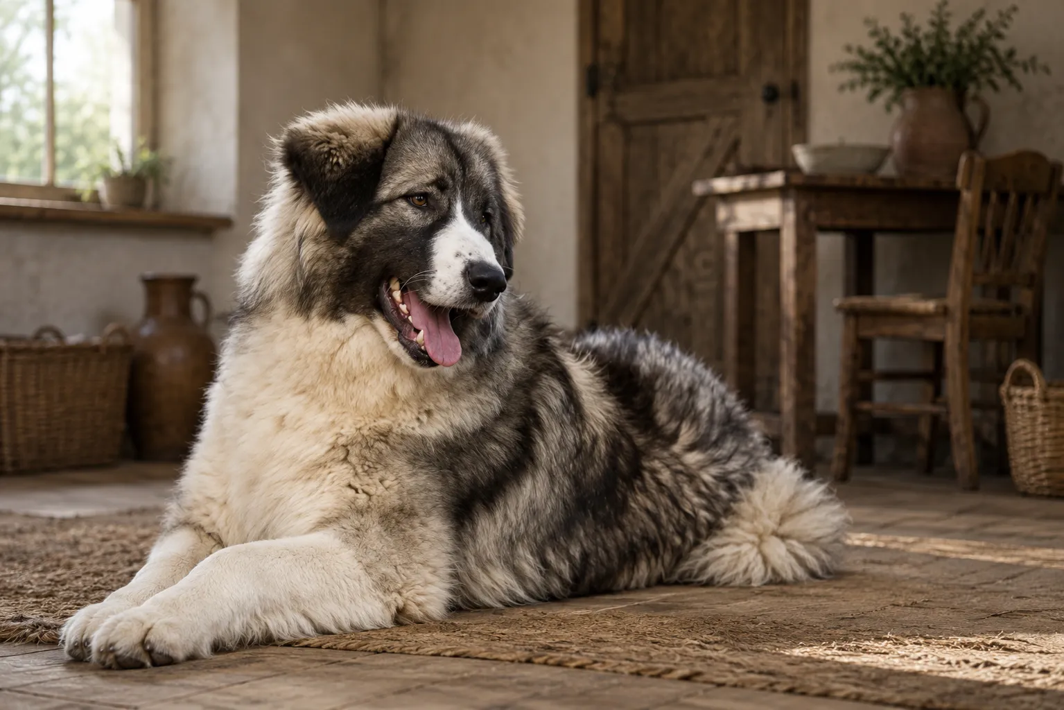 Romanian Carpathian Shepherd dog