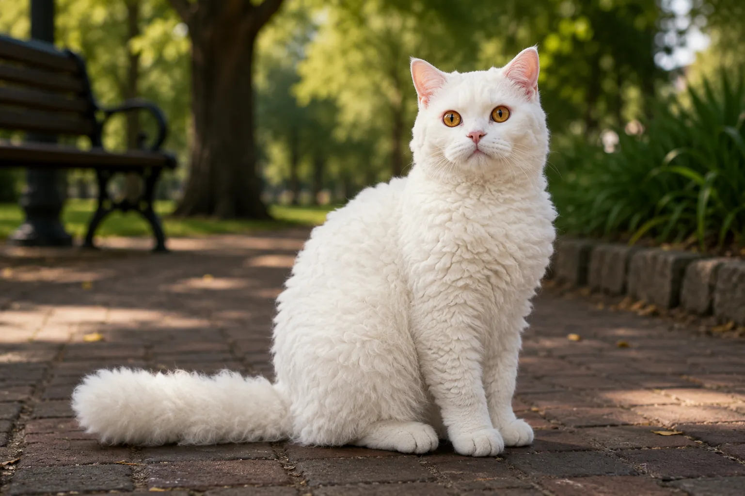 Selkirk Rex cat