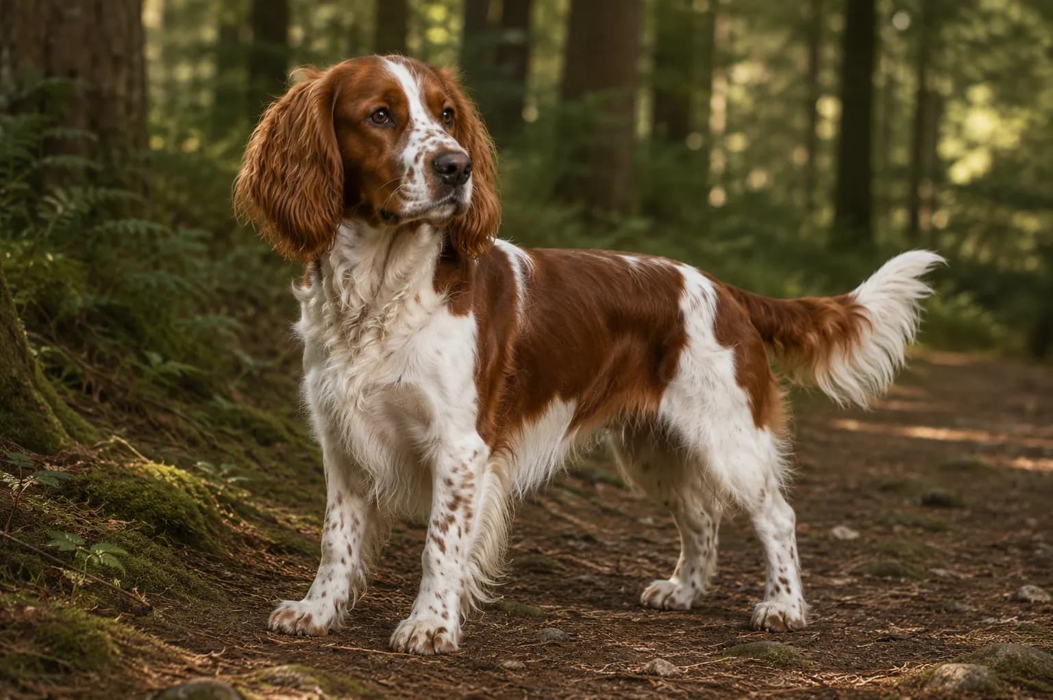 Welsh Springer Spaniel dog