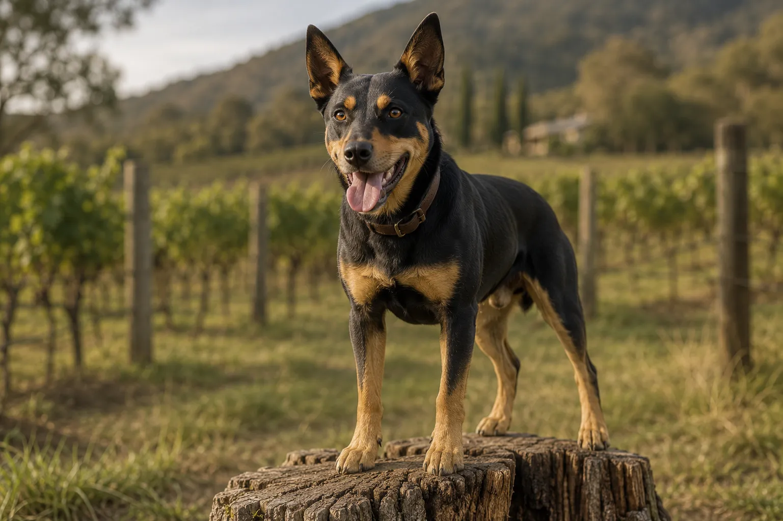 Working Kelpie dog